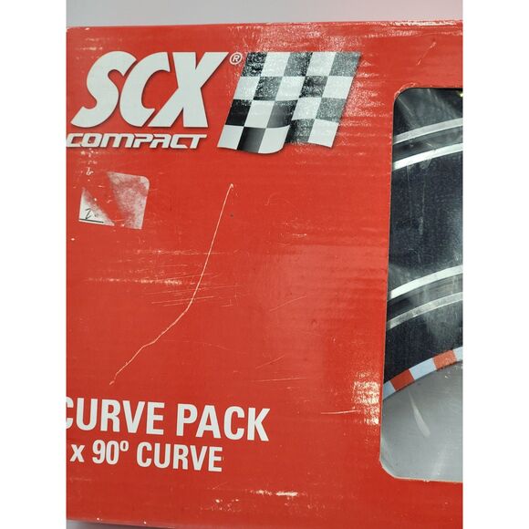 SCX Compact Curve Pack 8 x 90 degree 1:43 Slot Racing Ref31380 Tecnitoys 2008 - Picture 5 of 7